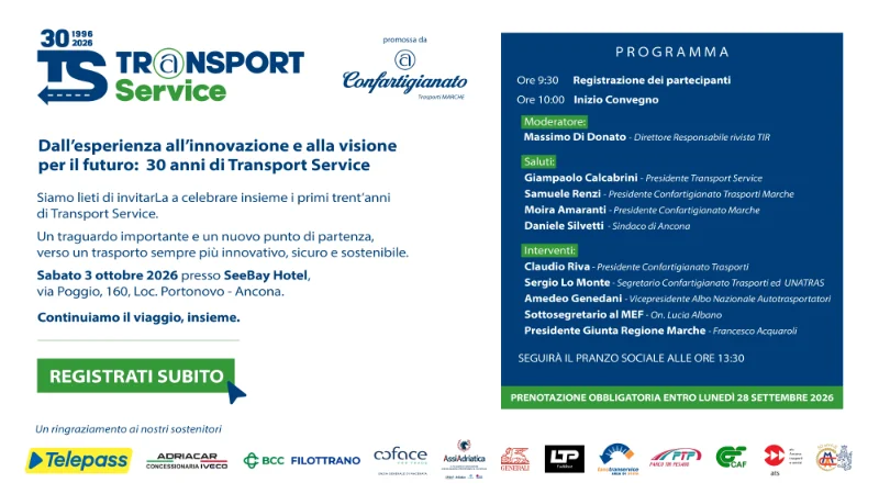 Convegno Transport Service 2026 - 2